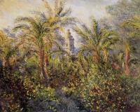 Monet, Claude Oscar - Garden in Bordighera, Morning Effect